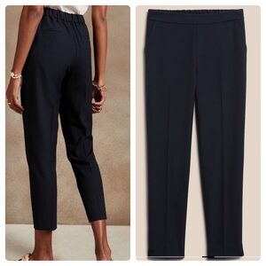 NWT Banana Republic Hayden Black Ankle Pants